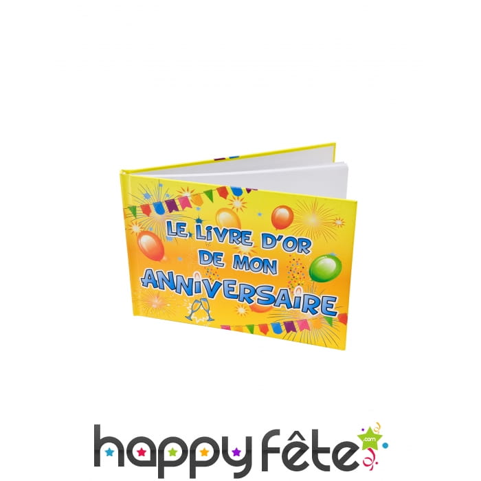 Livre d'or pour Anniversaire 21.5 x 15.5 cm