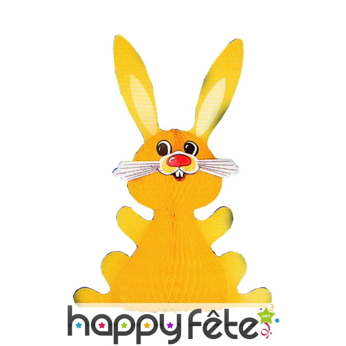 Lapin de Pâques en carton