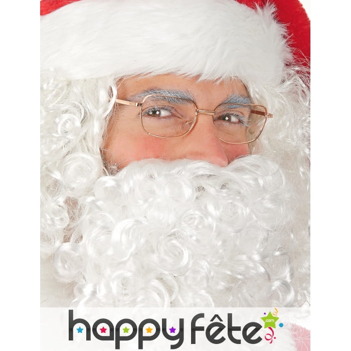 Lunettes de Père Noël cuivrées