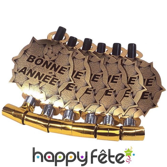 Lot de sans gênes Bonne année or