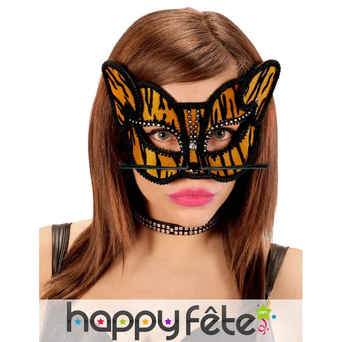 Loup de tigre peluche pour adulte