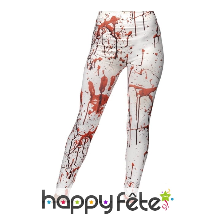 Legging ensanglanté