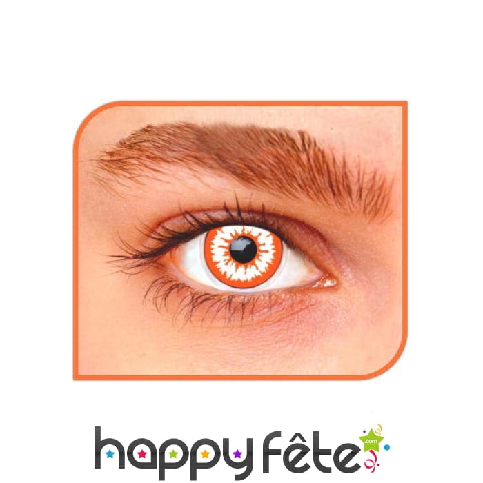Lentilles éclat de sang