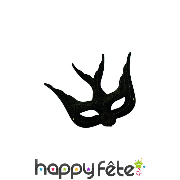 Loup en hirondelle noir