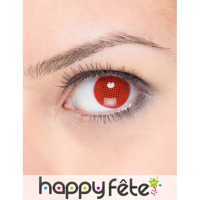 Lentilles écran rouge