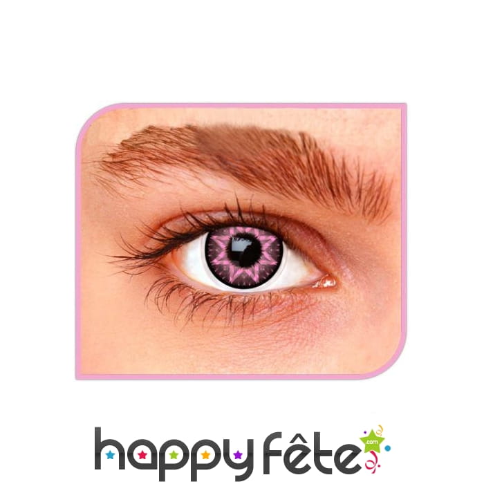 Lentilles étoile rose