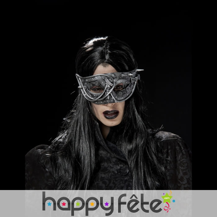 Loup futuriste imitation métal