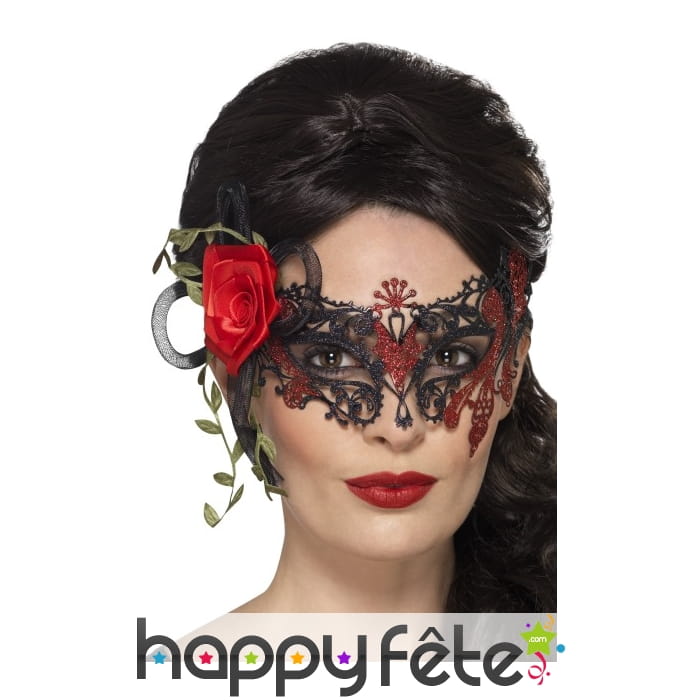 Loup filigrane jour des morts en métal