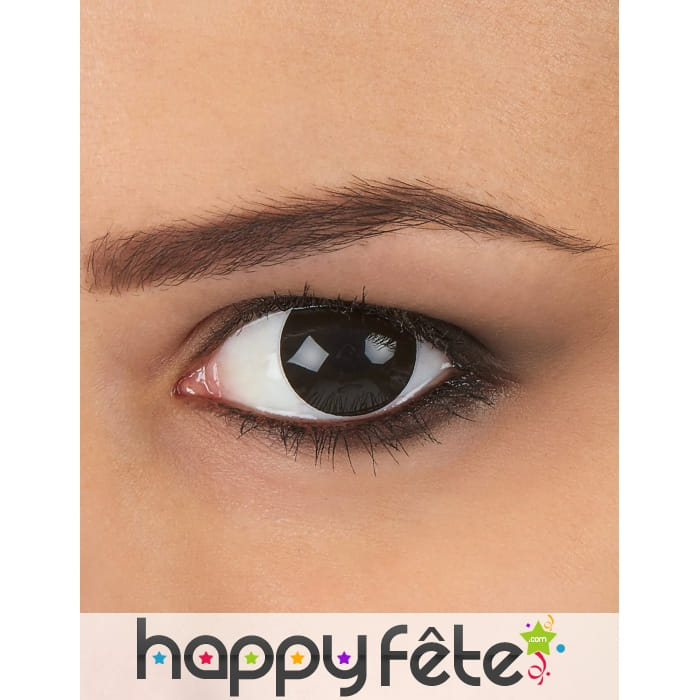 Lentilles fond noir intégral