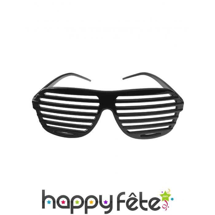 Lunettes grillage noir