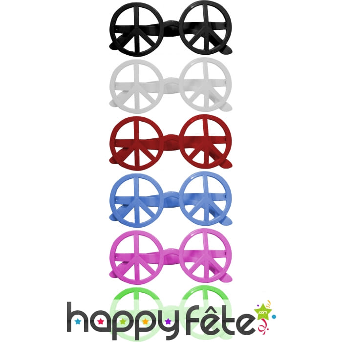 Lunettes hippie