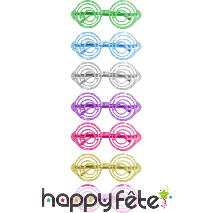 Lunettes hypnose métalisées