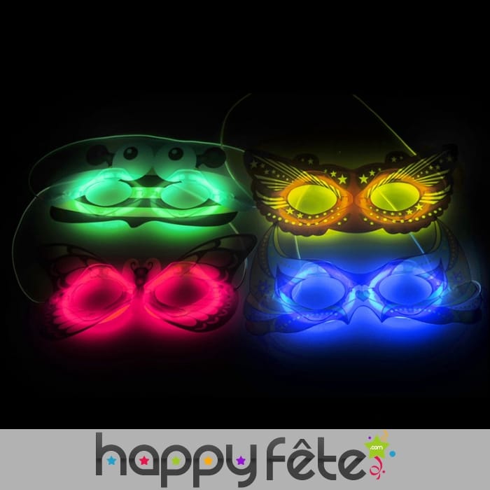 Loup lumineux phosphorescent