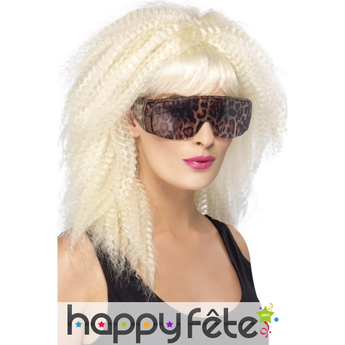 Lunettes léopard roses