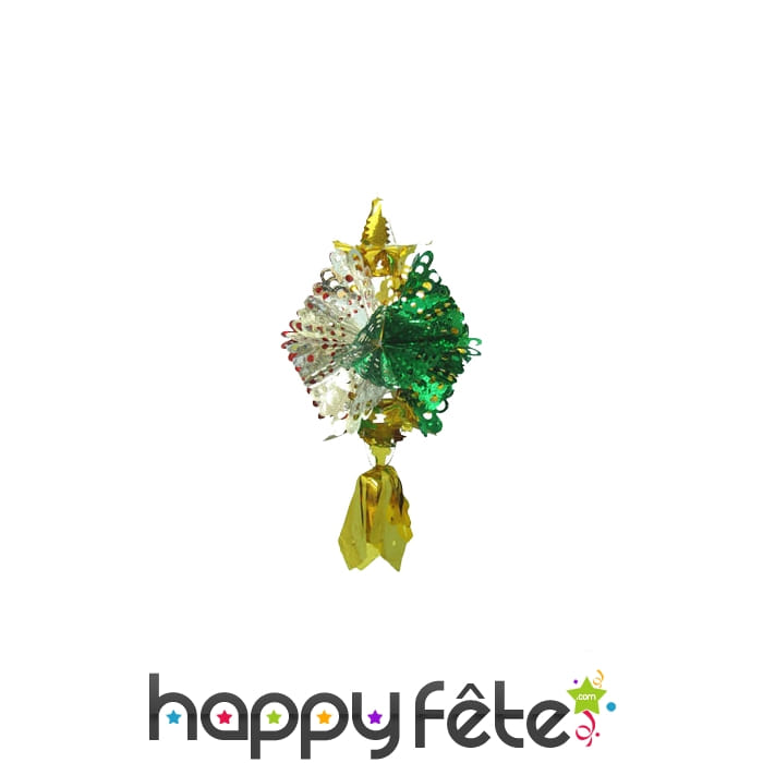 Lanterne multicolore 70x40 cm