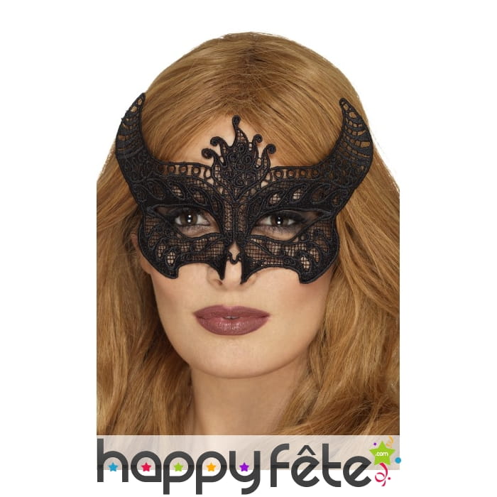 Loup noir en filigrane de diablesse