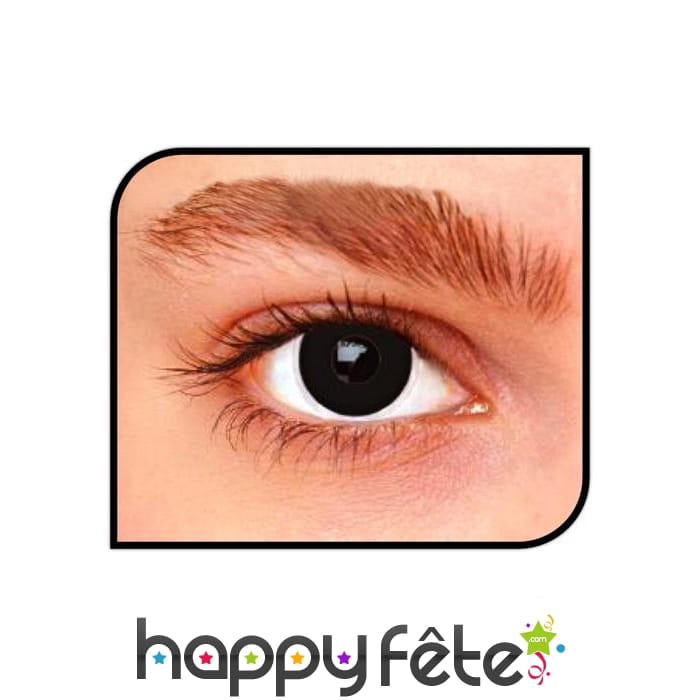 Lentilles noires total black out