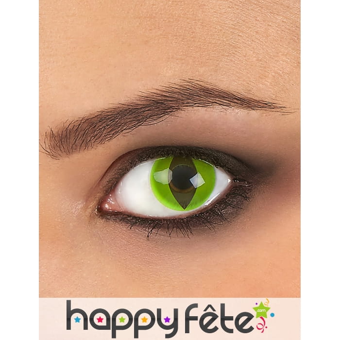 Lentilles oeil de reptile