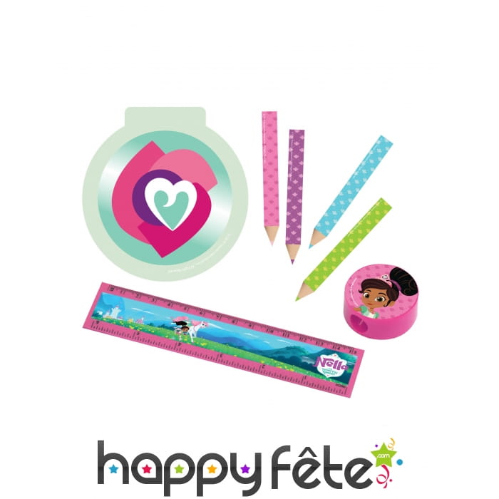 Lot papeterie de Nella Princesse Chevalier