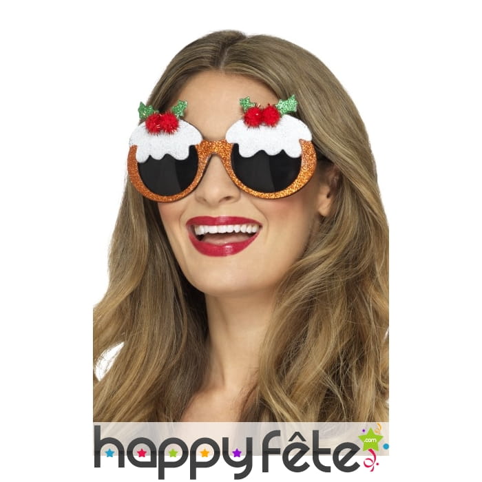 Lunettes Pudding de Noël