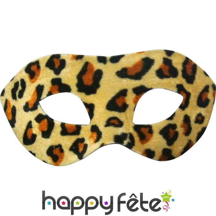 Loup panthère en velours