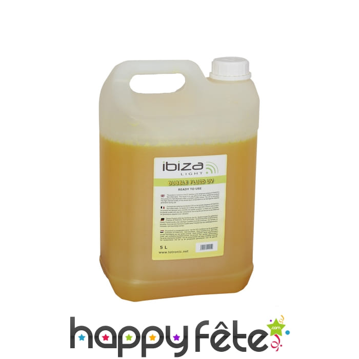 Liquide pour machine a bulle UV