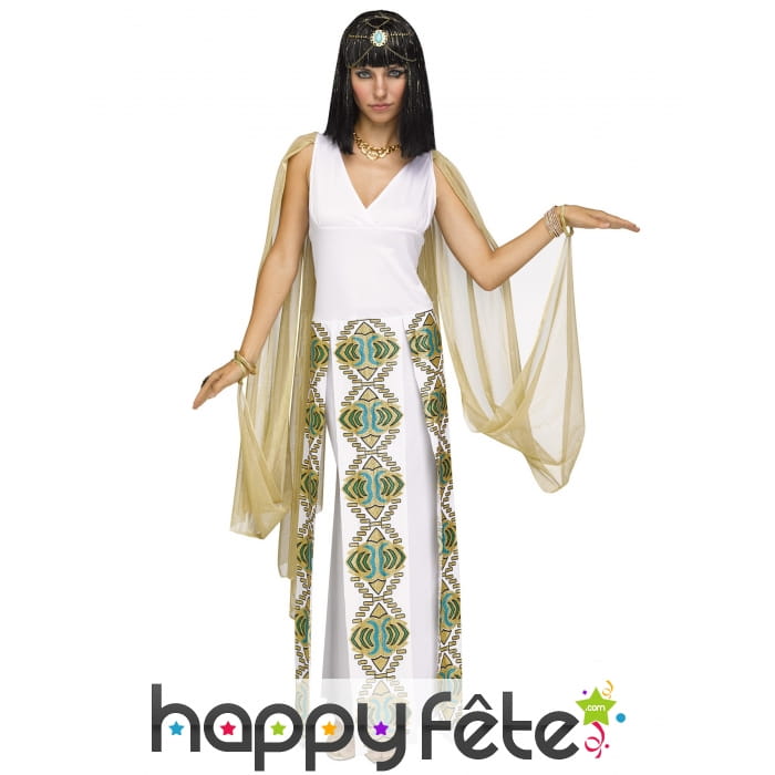 Longue robe de Cléopâtre pour femme