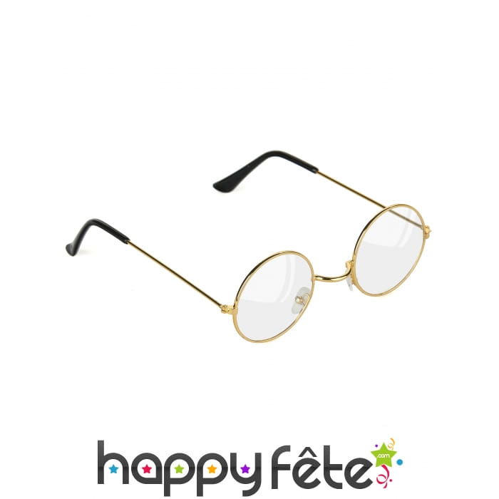 Lunettes ronde de Père Noël