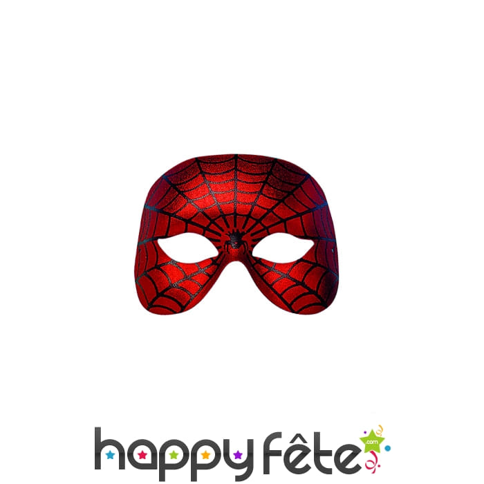 Loup rouge imprimé toile d'araignée