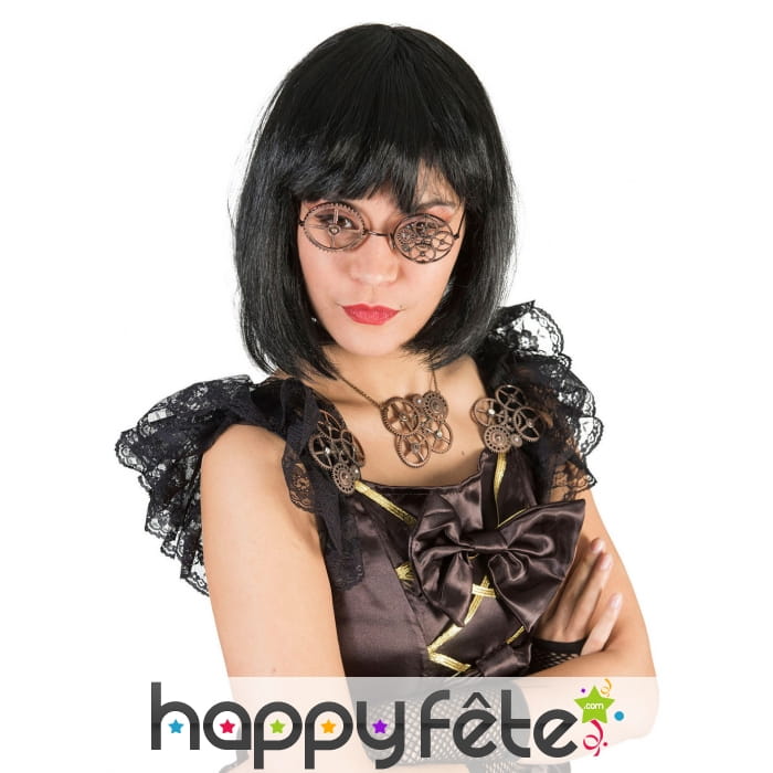 Lunettes rondes style Steampunk