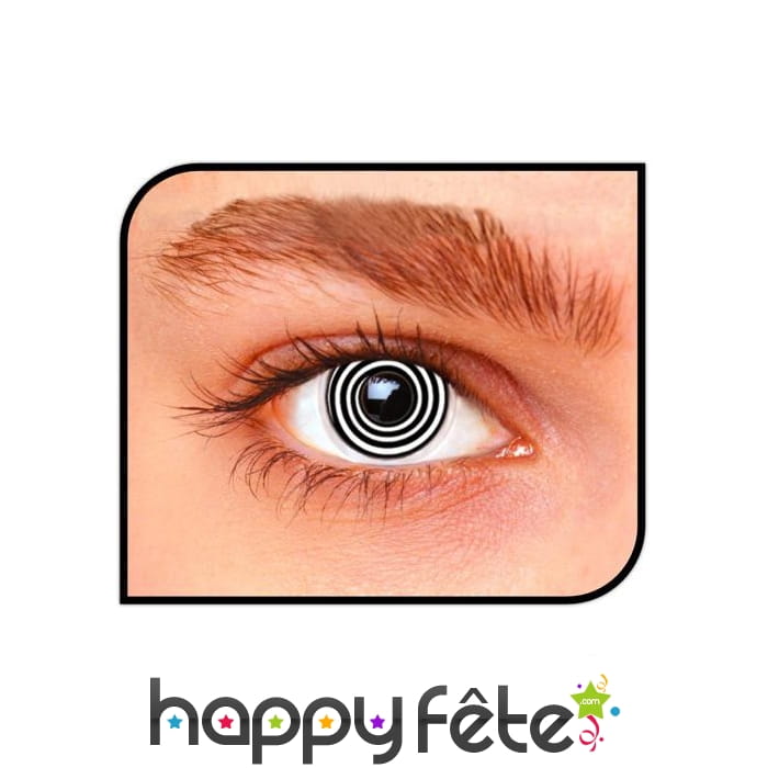 Lentilles spiral hypnotique