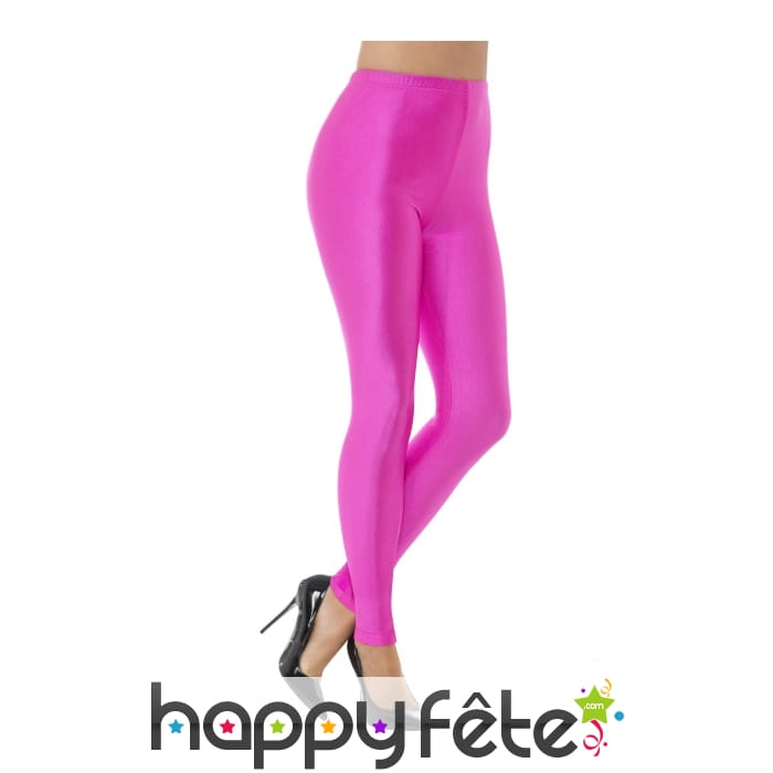Legging spandex rose fluo