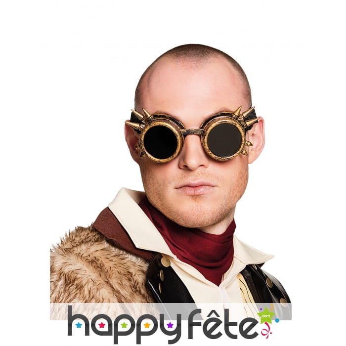 Lunettes Steampunk rondes