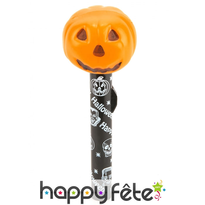 Lampe torche citrouille