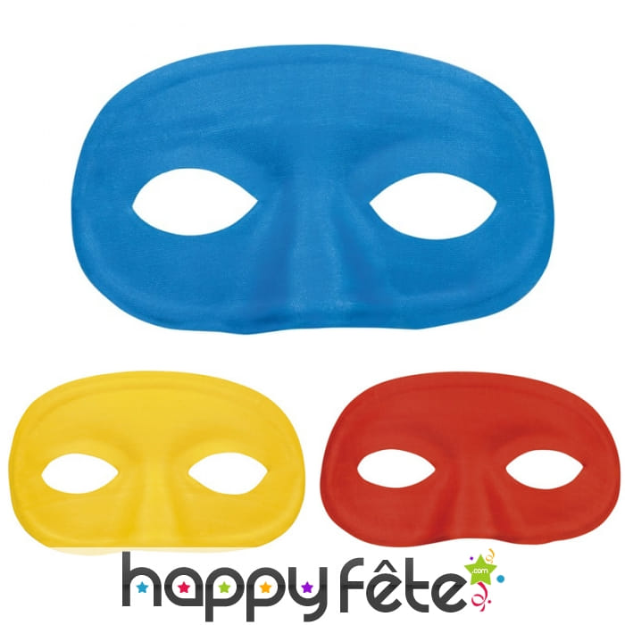 Loup uni et coloré en carton souple