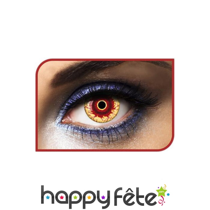 Lentilles yeux de démon