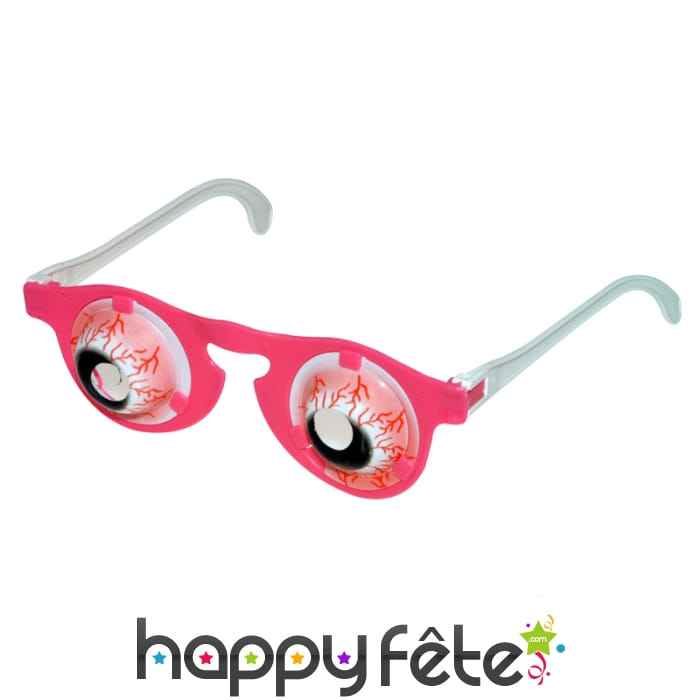 Lunettes yeux globuleux