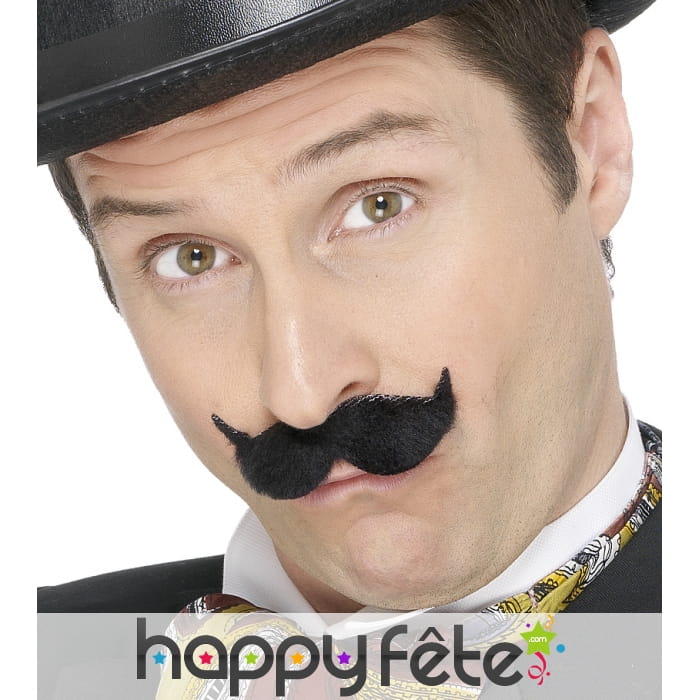 Moustaches année 20 noires