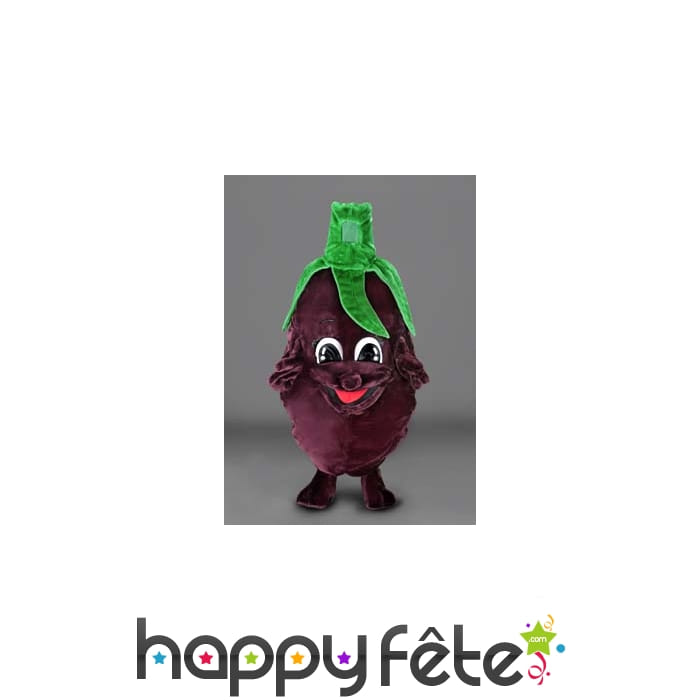 Mascotte aubergine