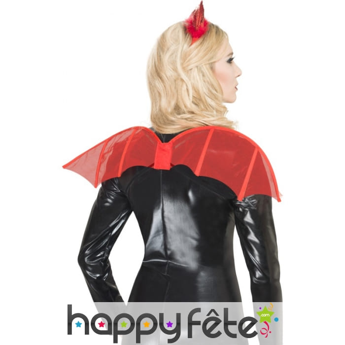Mini ailes diablesse rouge