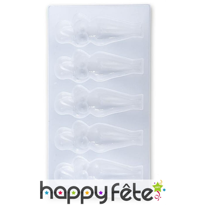 Moule à glaçons en forme de femme sexy