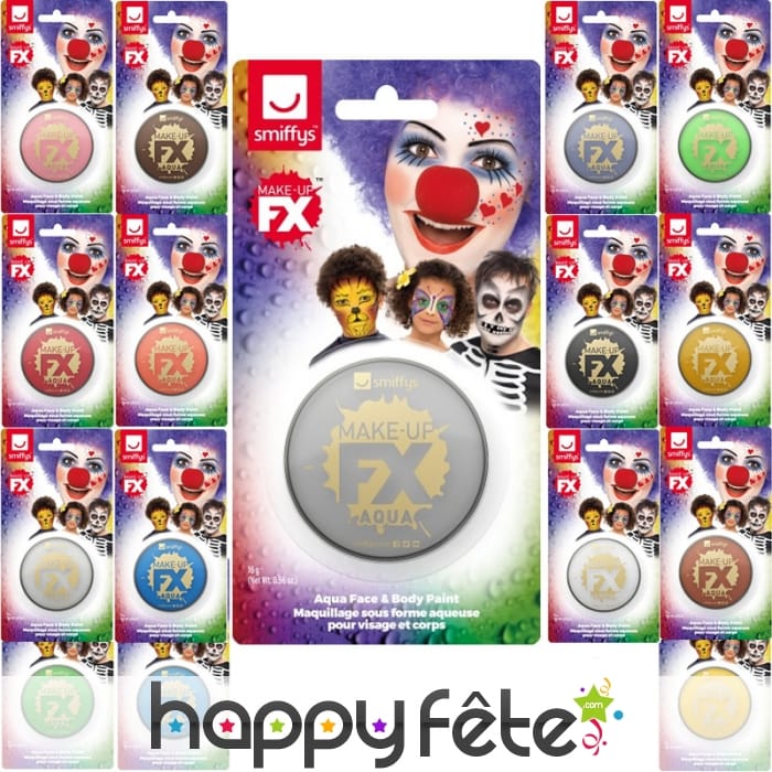 Maquillage à l'eau de 16ml, visage et corps