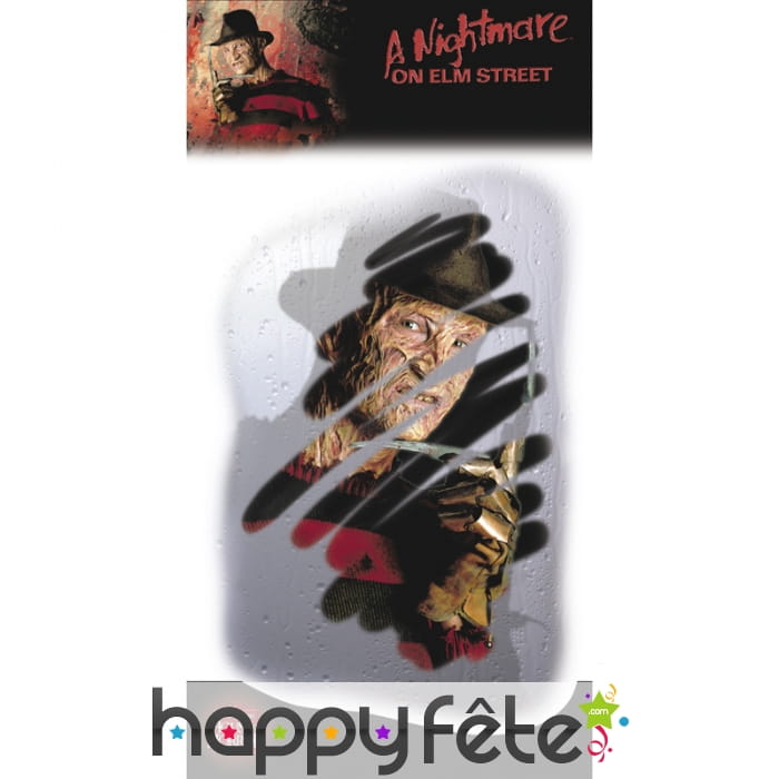 Miroir avec reflet de Freddy Krueger