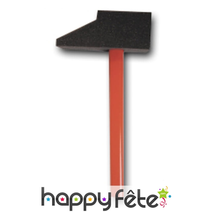 Marteau avec tête en mousse