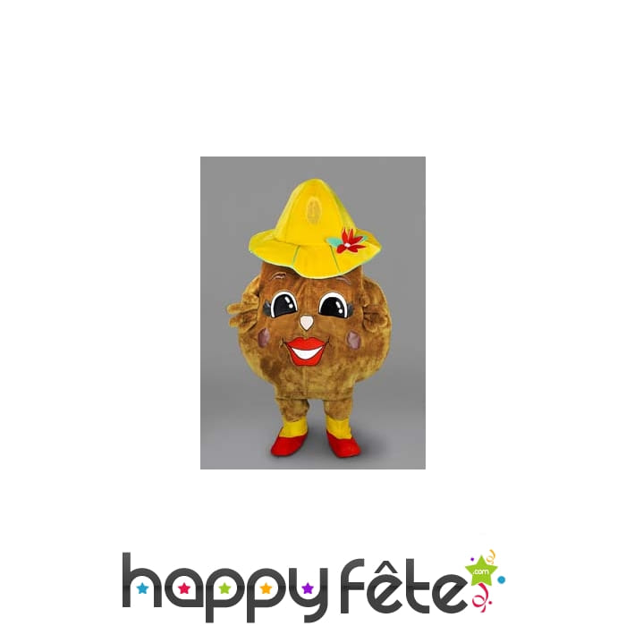 Mascotte bonhomme boule