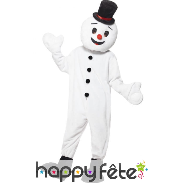 Mascotte bonhomme de neige