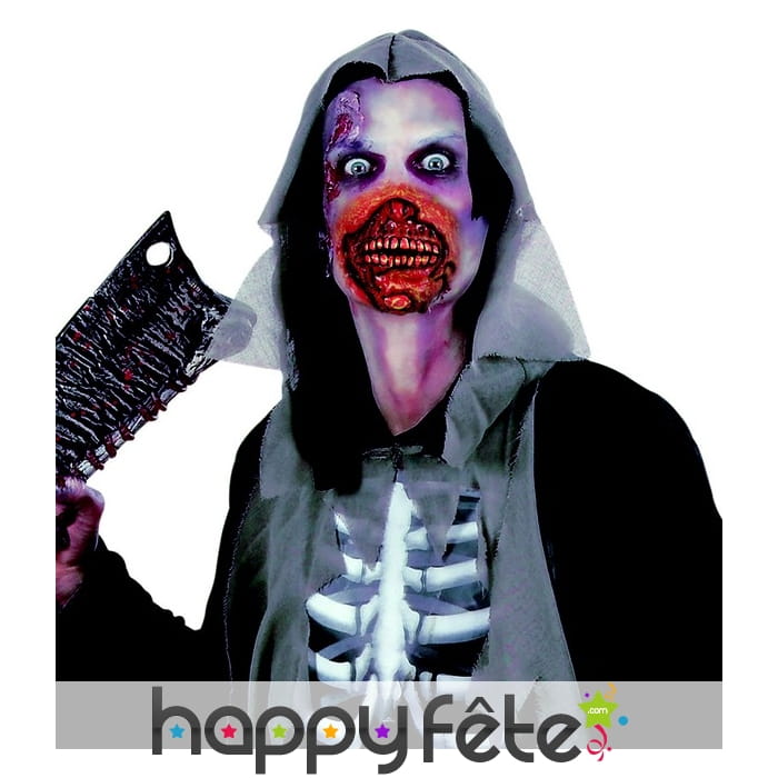 Masque bouche de zombie