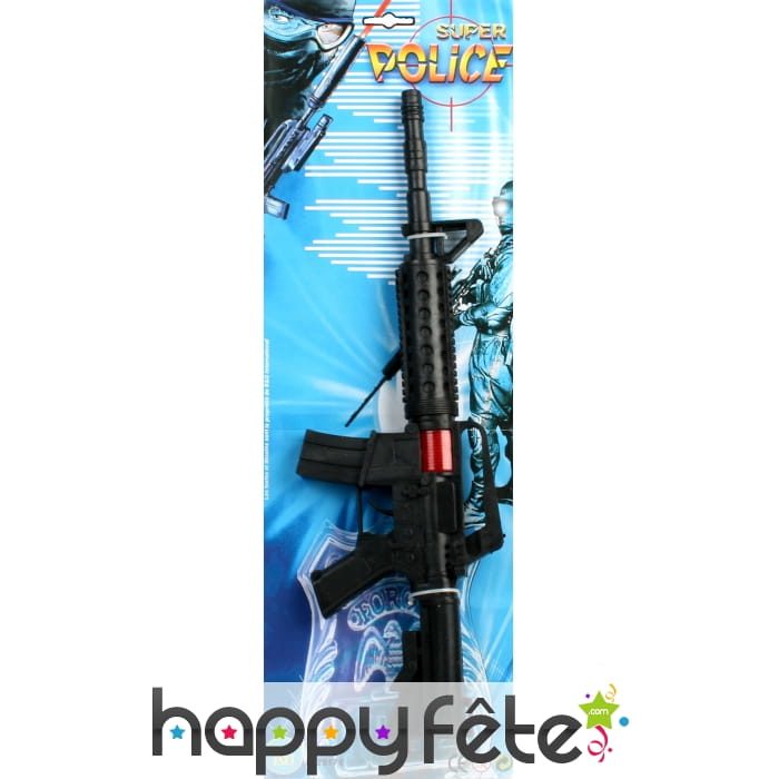 Mitraillette bruiteur et etincelles