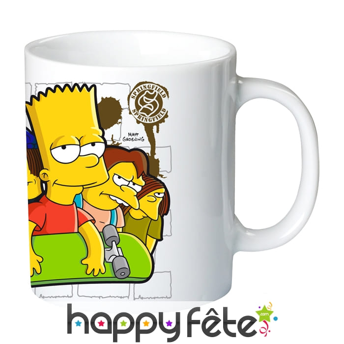 Mug blanc Simpson