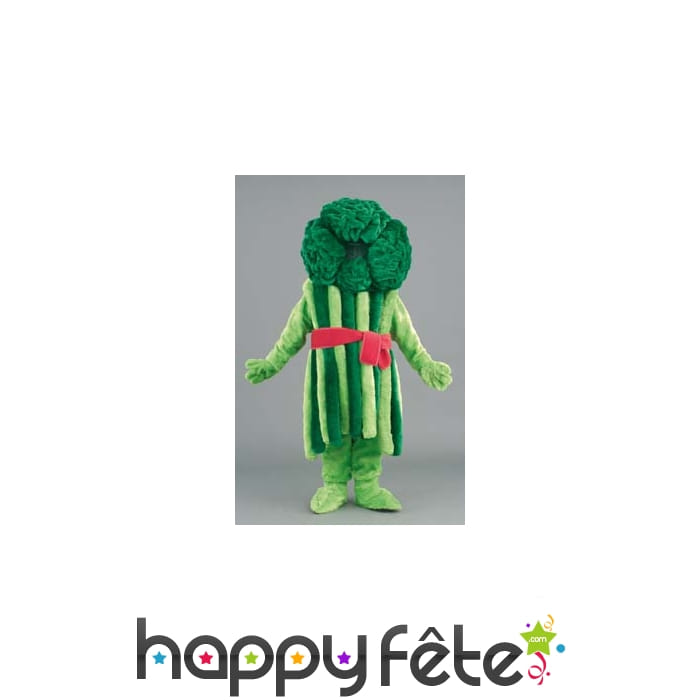 Mascotte brocolis vert